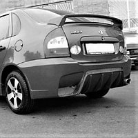 Задний бампер "AVR" (cтеклопластик) для La-da Kalina 1 седан