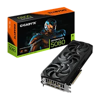 Gigabyte Видеокарта Gigabyte GeForce RTX 5080 Windforce OC SFF 16G (GV-N5080WF3OC-16GD)