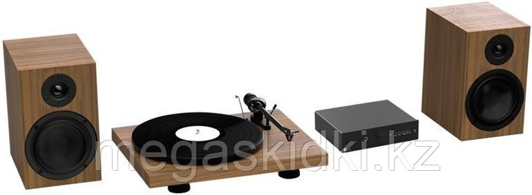 Комплект Pro-Ject Debut EVO Colourful Audio System Орех, фото 1