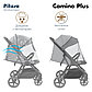 Прогулочная коляска Pituso Camino Plus Black, фото 9