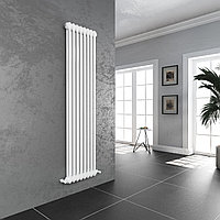 ВЕРТИКАЛЬНЫЙ РАДИАТОР СТАЛЬНОЙ ТРУБЧАТЫЙ ДВУХТРУБНЫЙ 1800 (боковое подключение) DUO 8 WHITE