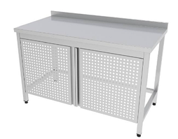 Рабочий стол премикс из нержавеющей стали AISI 304 600x600x850mm