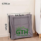 Раскладушка с матрасом и регулировкой подголовника. Доставка, фото 3