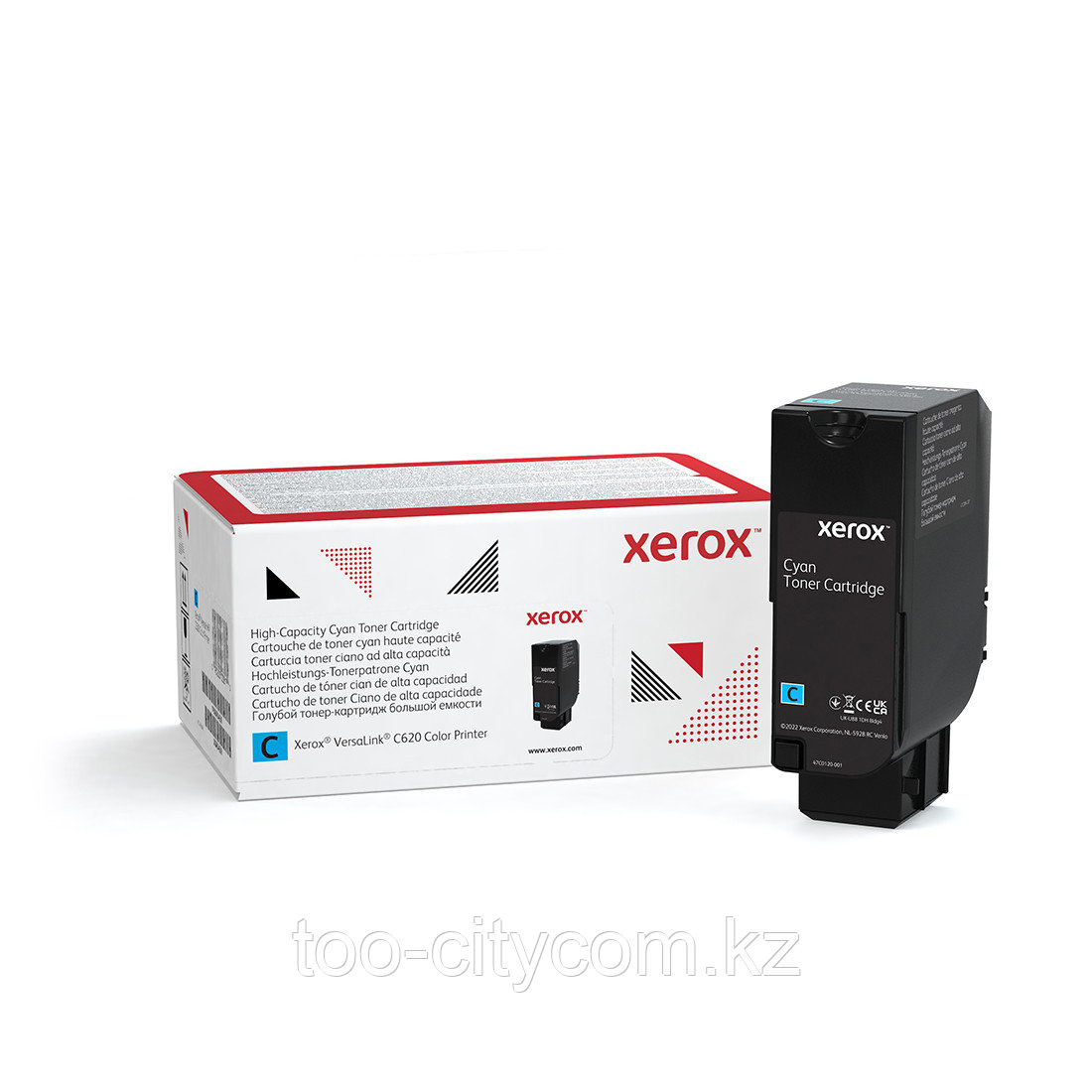 Тонер-картридж повышенной емкости Xerox 006R04633 (голубой)
