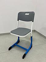 Стул ученический регулируемый по высоте h-420/460 мм, сиденье из полипропилена (для средних и старших классов)