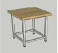 Подставка под сверлильный станок (CraftLab), размер 500мм х 500мм х 700мм