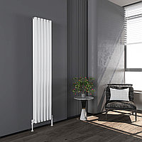 Вертикальный Радиатор OVAL DOUBLE 6 WHITE 1800