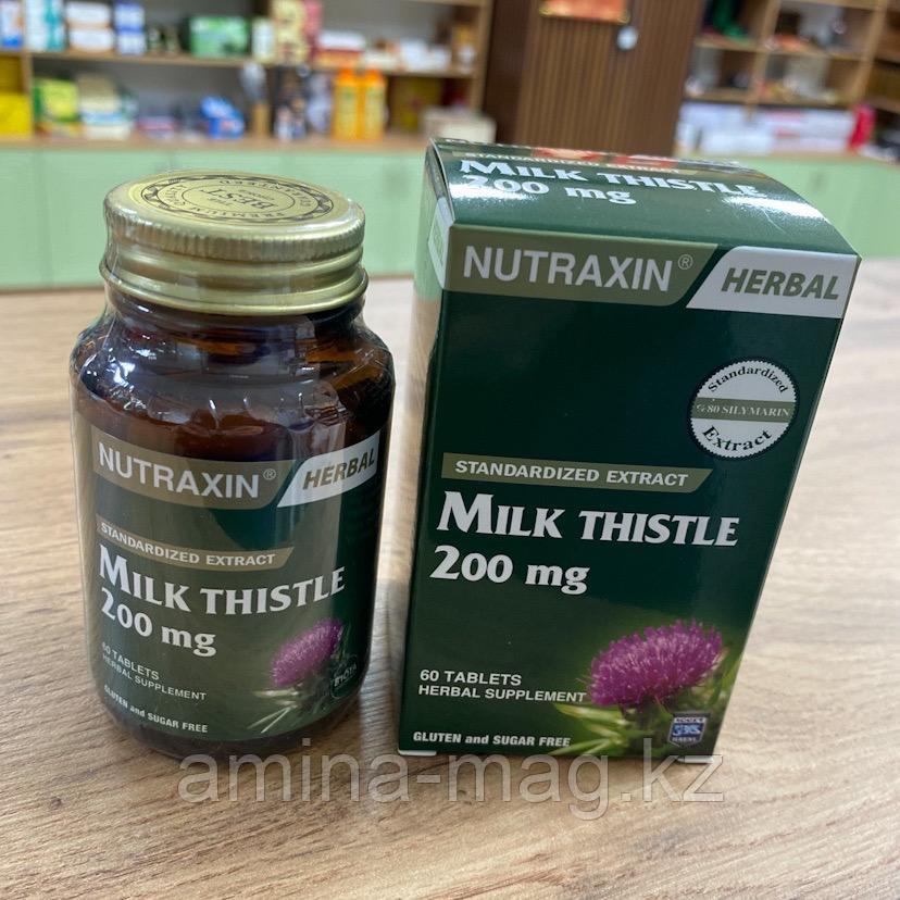 Nutraxin Milk Thistle (Расторопша) Для здоровья печени