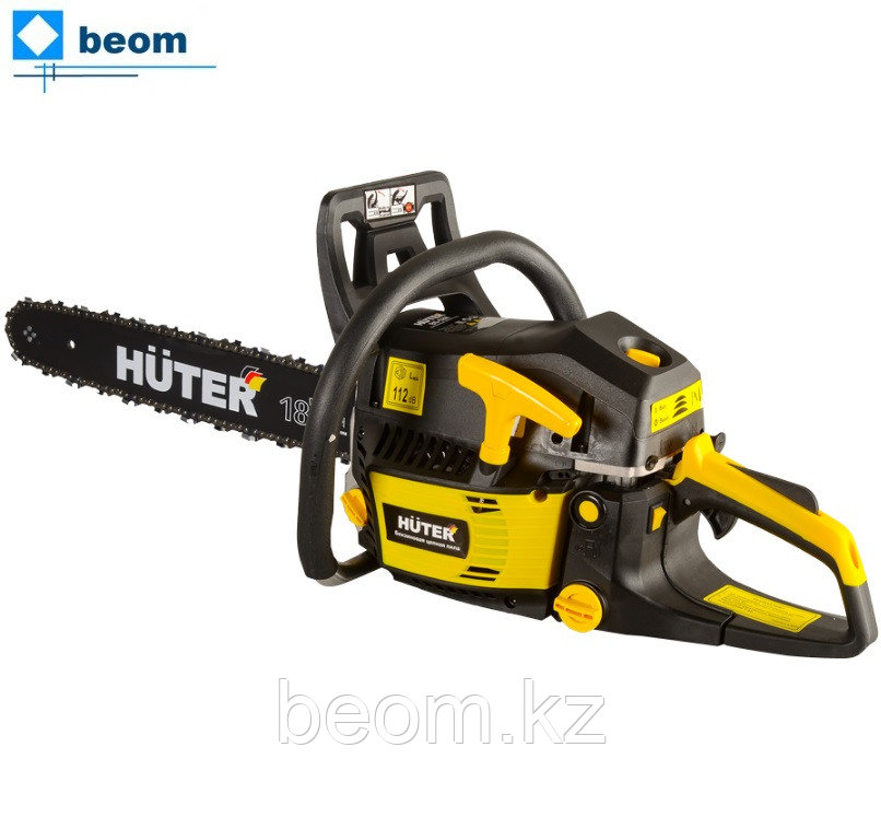 Бензопила HUTER BS-52M ( л.с. 3,8 | мм/дюйм 450/18" | шаг цепи, мм/дюймы 1.5/0.325 | Цепь C3 | кг 6.8 )