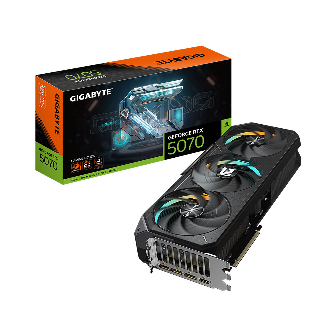 Видеокарта Gigabyte (GV-N507TGAMING OC-16GD) RTX5070Ti GAMING OC 16G, фото 1