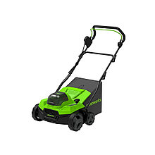 Аэратор-скарификатор аккумуляторный Greenworks 2517607UB 40V бесщеточный c 1хАКБ 4Ач и ЗУ 2-028741-TOP