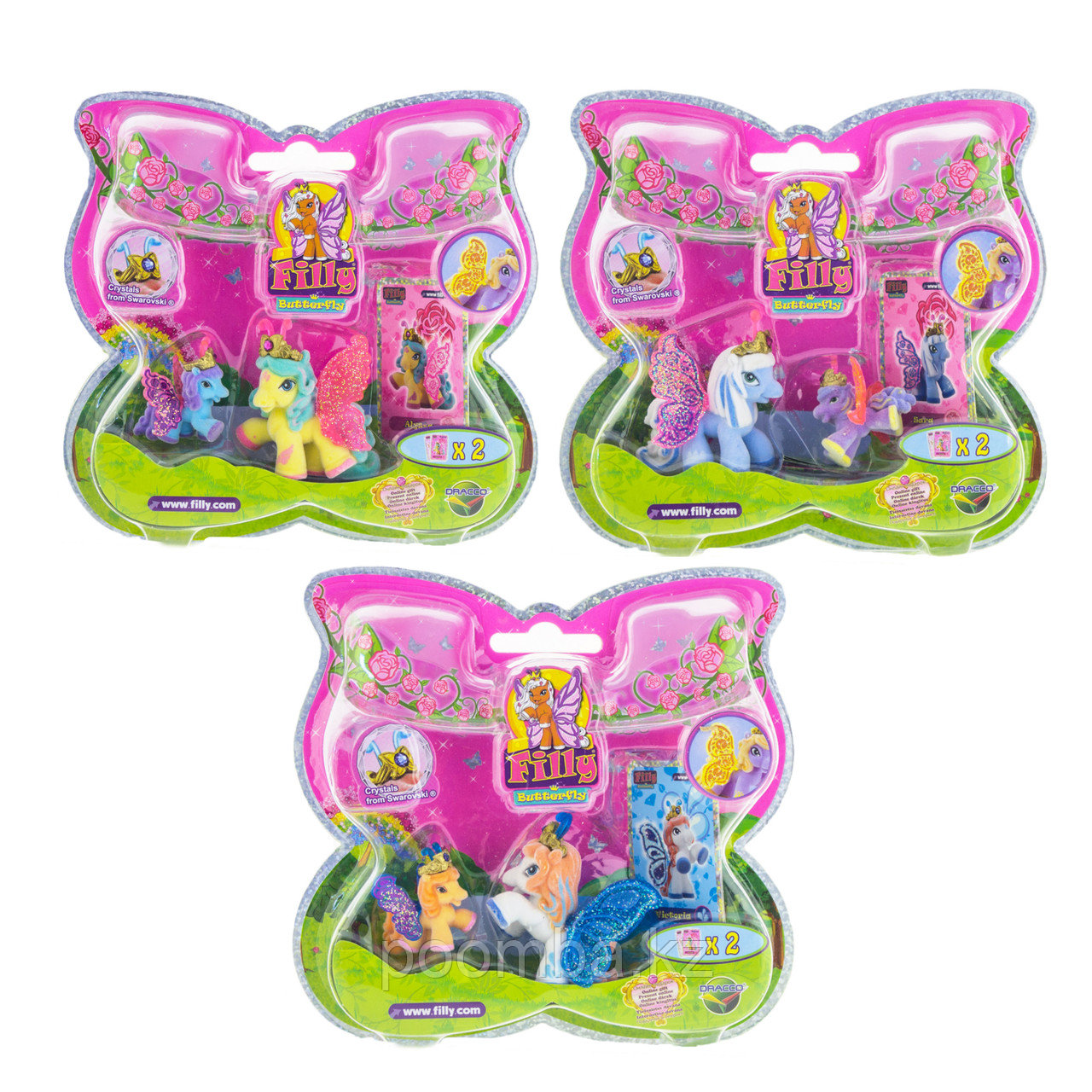 Малый набор Filly Butterfly Glitter "Волшебная семья", 2 фигурки