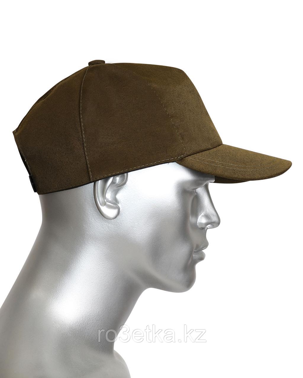 Кепка-бейсболка хаки