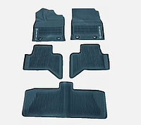 Резиновый коврик в салон на Lexus LX600 2022-по н.в (Оригинал)