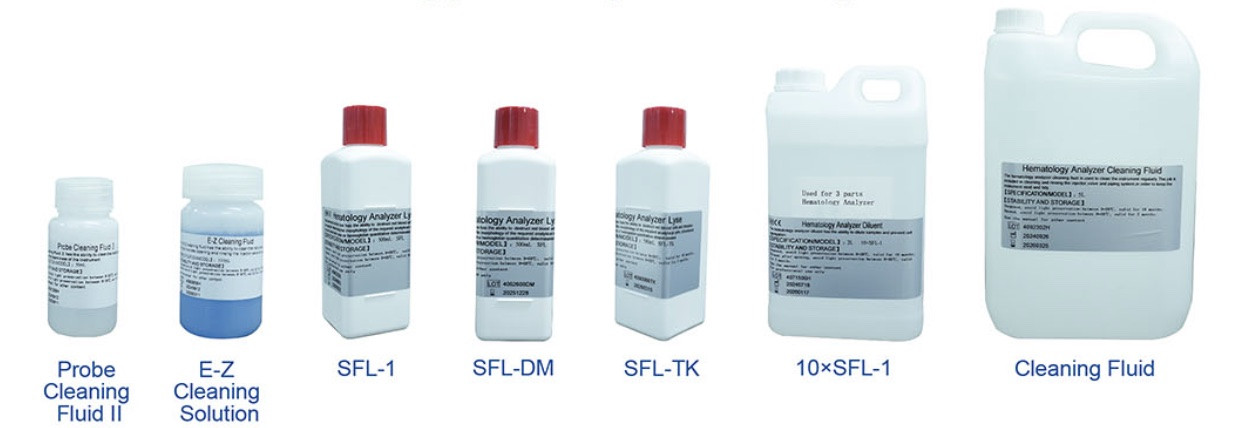 Реагенты для 3-дифференциального гематологического анализатора, фото 1