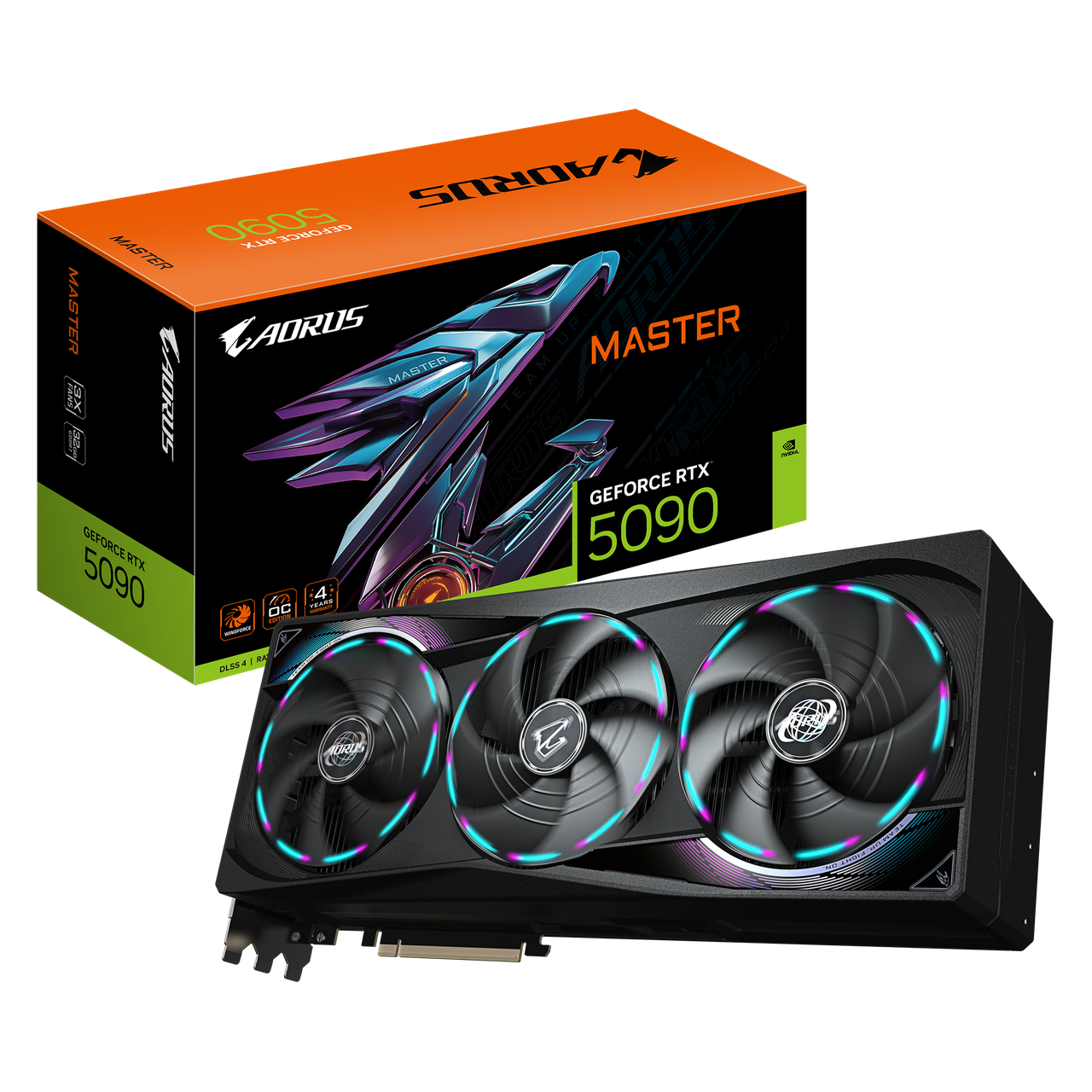 Видеокарта RTX 5090 Aorus 32GB