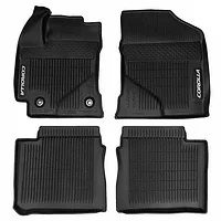 Коврики резиновые (черный цвет) на Corolla 2016-18 (Оригинал)