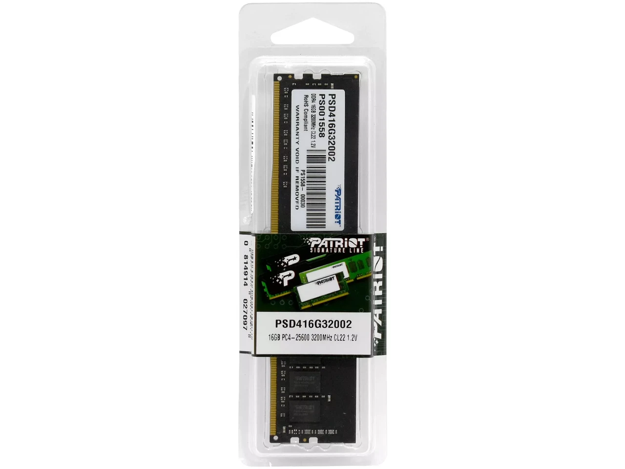 ОЗУ Patriot Signature (PSD416G32002)