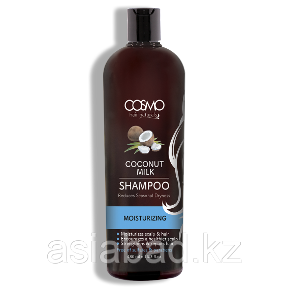 Cosmo Shampoo Coconut Milk - Шампунь для волос Молоко кокоса 480 мг, фото 1