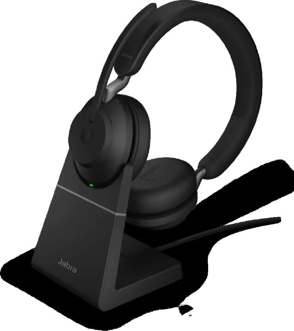 Проводная гарнитура Jabra Evolve2 65 Link380c MS Stereo Stand Black 26599-999-889