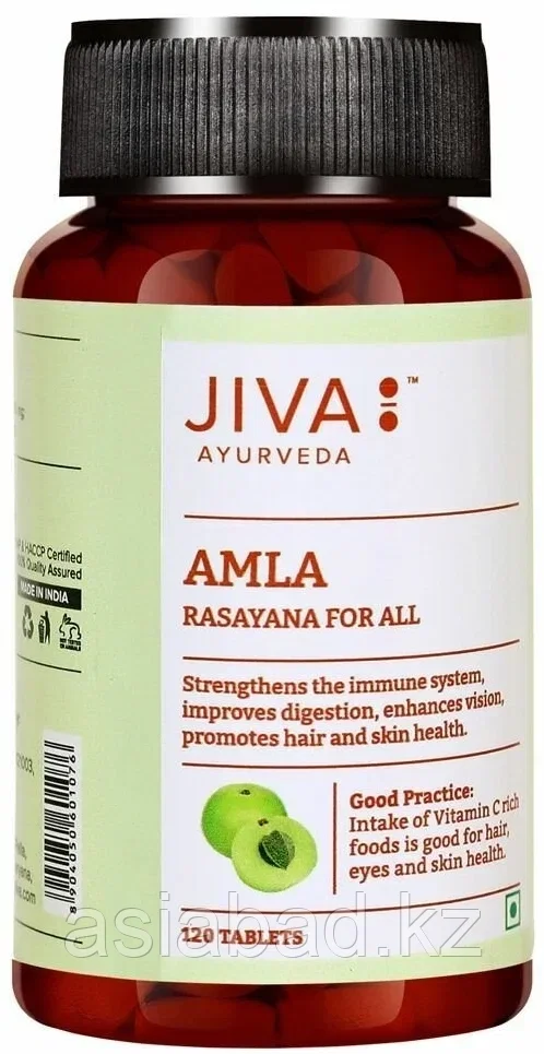 Амла ( Amla Jiva ) для зрения и волос, 120 шт, фото 1