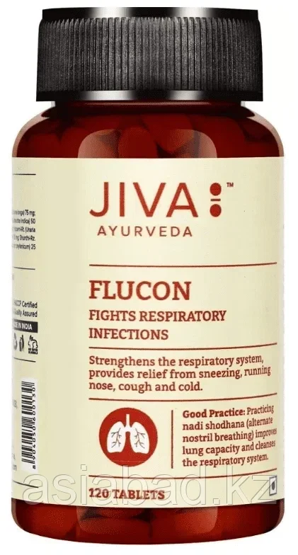 Флюкон ( Flucon Jiva ) противовирусный, 120 шт., фото 1