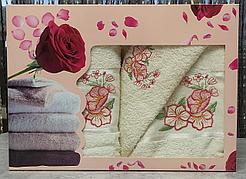 Подарочный набор полотенец. Турция.