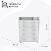 Комод Tomix Tess, белый (Ш*В*Г): 84*101*45см, фото 6
