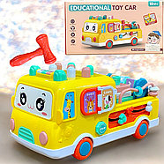 BM1117 Автобус развивающий Educational Бизикуб, 26*14см, фото 3