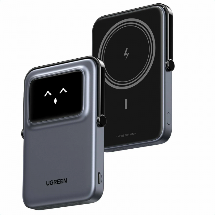 ugreen Пауэрбанк UGREEN PB571 35605B 5000mAh Magnetic Wireless Power Bank 35605B USB-C