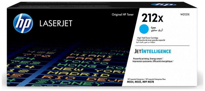 hp Картридж лазерный HP W2121X Cyan Original LaserJet Toner Cartridge