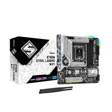 Материнская плата ASRock B760M STEEL LEGEND WIFI, фото 1