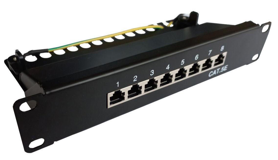 Патч-панель FTP Cat.6e 8 портов