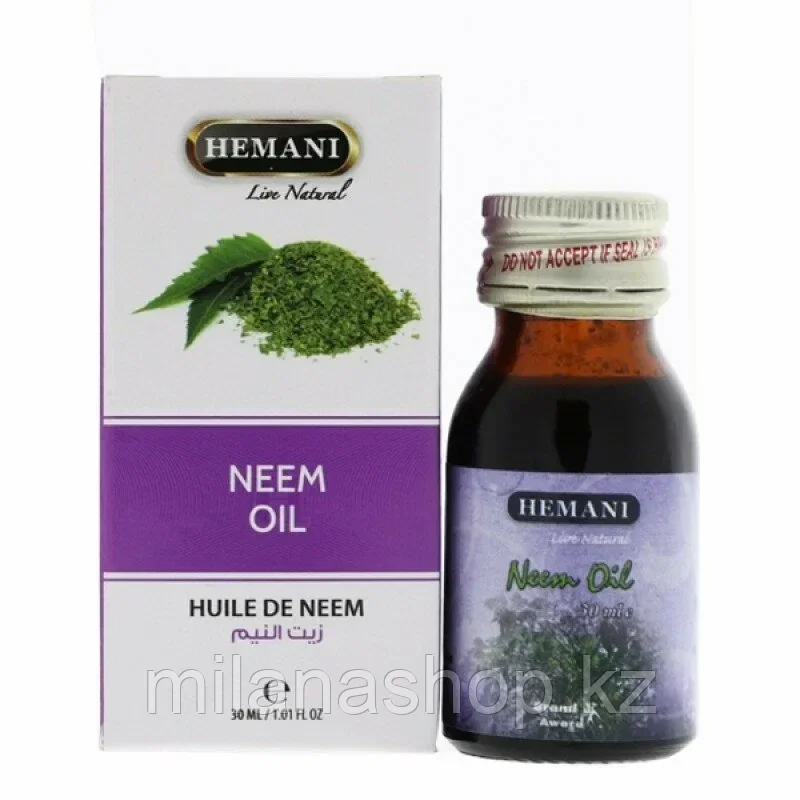 Хемани Масло Нима ( Hemani Neem Oil ) для очищения кожи 30мл.