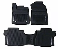 Коврики резиновые (черный цвет) на Sequoia 2008-22 (Оригинал)
