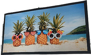 Тонкий резиновый коврик с печатью