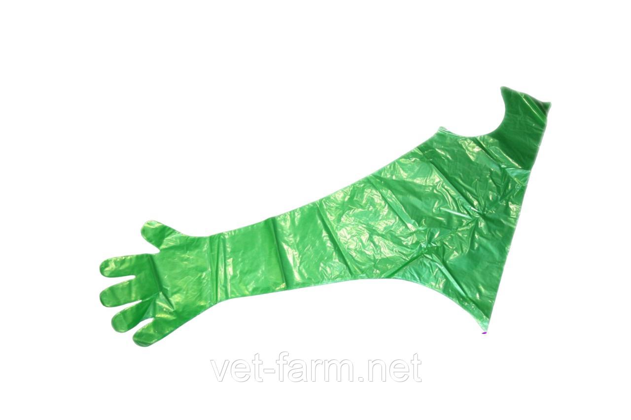 Перчатки для ИО (акушерские) с наплечником, фото 1