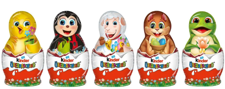 Шоколадная фигурка Kinder Easter с игрушкой в ассортименте 36 гр / Германия