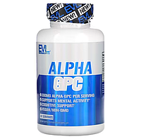 Альфа GPC, 600 мг, 60 растительных капсул (300 мг в 1 капсуле), EVLution Nutrition