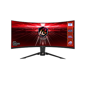Монитор 34" ASRock PG34WQ15R2B, фото 1