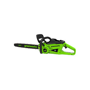 Цепная пила аккумуляторная Greenworks 2008807UB 40V 40 см 2000 Вт бесщеточная c 1хАКБ 4 Ач И ЗУ, фото 3