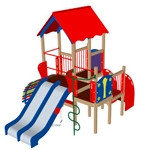 Артикул: ДИК 003-02 Астана От 5 до 10 лет ДхШхВ 4,4м х 3,6м х 3,75м