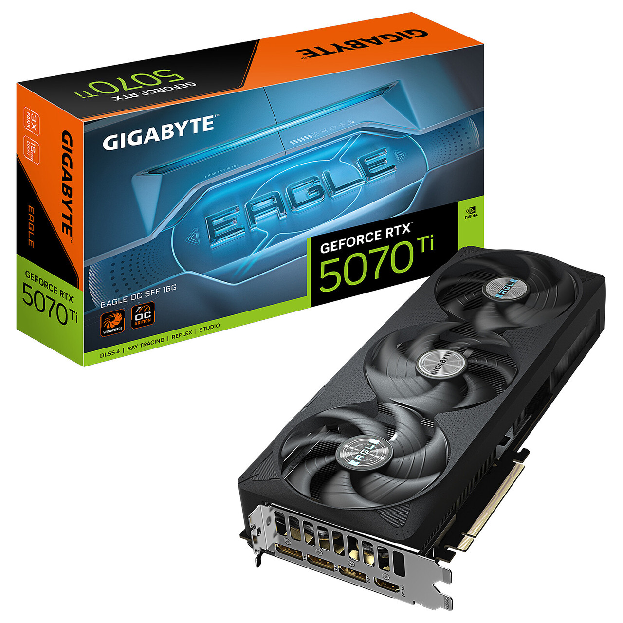 Видеокарта Gigabyte RTX 5070 Ti Eagle OC 16GB