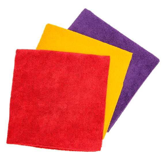 Комплект микрофибровых полотенец без краев BUFF BROTHERS TERRY BROTHERS SET 37x37 (комплект 6шт.) - фото 1 - id-p122923593