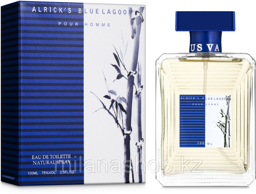 Туалетная вода мужская Lotus Valley - Alricks Blue Lagoon 100 ml, фото 1