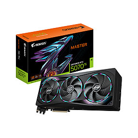 Видеокарта Gigabyte (GV-N507TAORUS M-16GD) RTX5070Ti AORUS MASTER 16G 2-028873-TOP, фото 4
