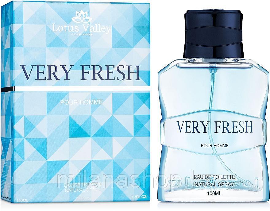 Туалетная вода мужская Lotus Valley - Very Fresh 100 ml, фото 1