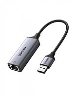 Конвертер сигнала UGREEN CM209 USB to RJ45 Ethernet Adapter Aluminum Case (Space Gray) 50922
