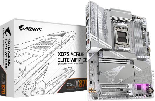 Материнская плата Gigabyte X870 A ELITE WF7 ICE 1.0
