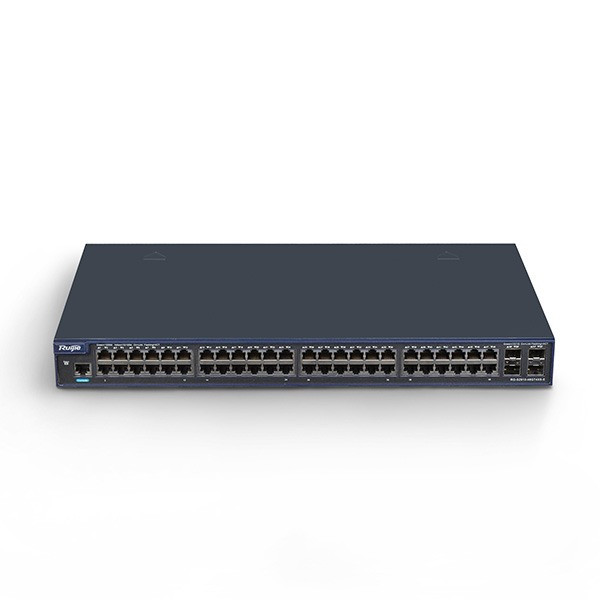 Коммутатор Ruijie RG-S2910-48GT4XS-E L2+ Managed (48-Port 10/100/1000Base-T 4-Port 1G/10G Base-X SFP+